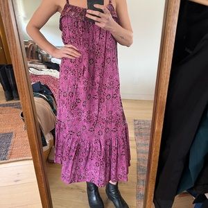 Xirena Pino Floral Ruffle Dress - Small